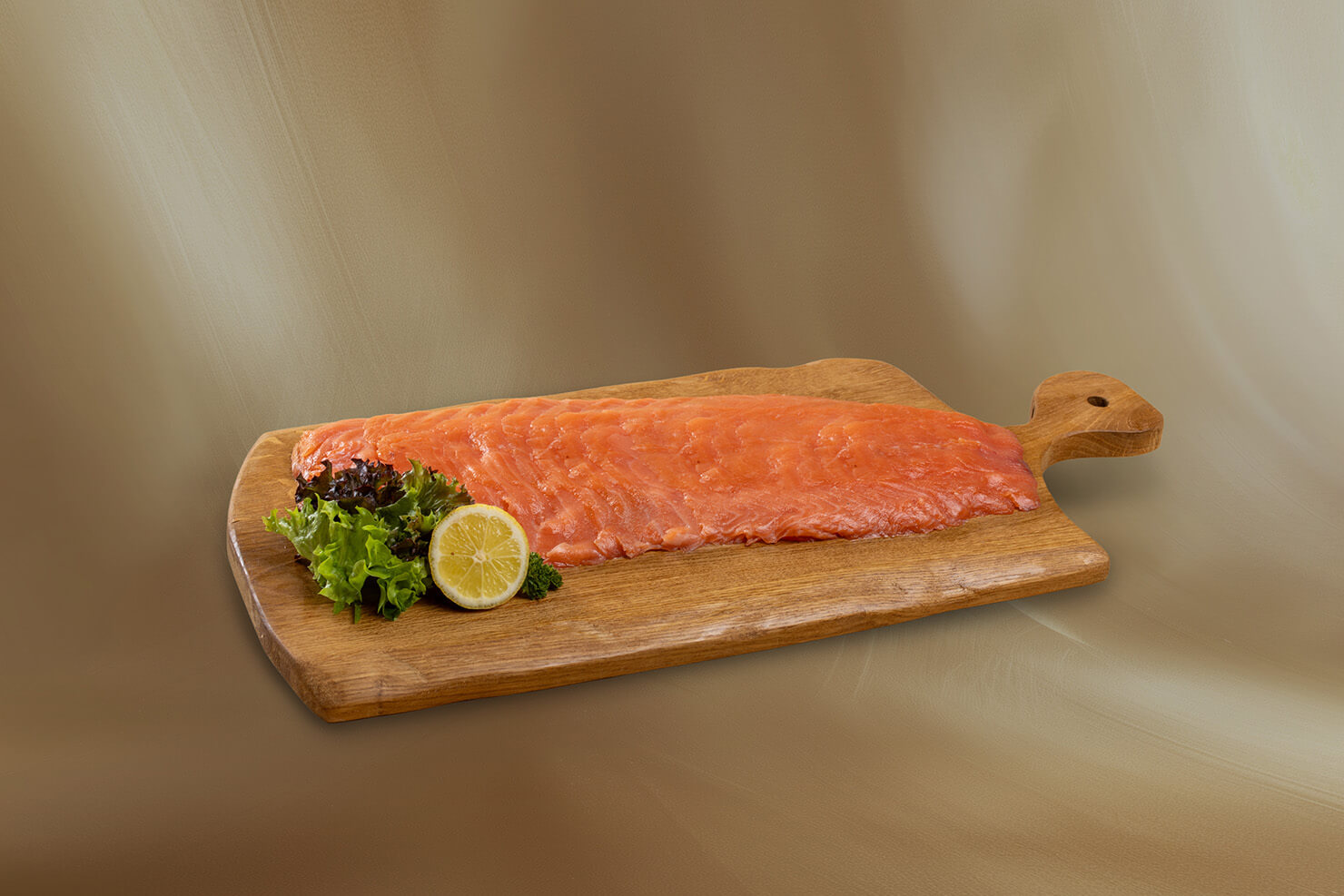 Koud gerookte zalm